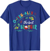 Family O-fish-ally One Birthday Decorations Gifts Ofishally The Best Brother Fishing First Birthday Family T-Shirt - Royal Blue