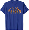 Giraffe Gift For Giraffe Lover Accessories & Stuff Cute Giraffe Design for Men Women Safari Zoo Giraffe Lovers T-Shirt - Royal Blue