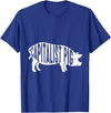 Capitalism Co Capitalist Pig - Fun Novelty Tshirt for Entrepreneurs T-Shirt - Royal Blue