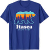 Itasca State Park Minnesota Bear T-Shirt - Royal Blue