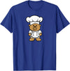 Bear In A Chef Hat - Cute Chef Bear Chef Bear - Cute Bear In A Chef's Hat Bear Chef T-Shirt - Royal Blue