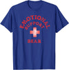 Ink’d and threads Emotional Support Bear T-Shirt - Royal Blue