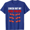 Check Out My Six Pack Bacon Gymer Bodybuilding Watch My Sixpack Funny Bacon Gymer Bodybuilding T-Shirt - Royal Blue
