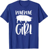 Angry Ant Graphics - Kunekune Pig Gifts Kune Kune Pig Gift for Women - Kunekune Girl T-Shirt - Royal Blue