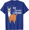Lama-Kostüm! Lama Pyjama! Kein Drama Lama Llama Costume! Llama Pyjama! No Drama Lama T-Shirt - Royal Blue