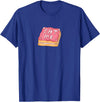 Alice in Wonderland - Eat Me - Magic Cake Rabbit T-Shirt in Royal Blue