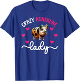 Funny Kunekune Pigs For Kunekune Pig Mom Crazy Kunekune Lady Kunekune Pig Mom Kunekune Pig Lover T-Shirt, Small - Royal Blue