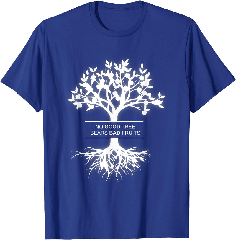 L.A. Tomfoolery No Good Tree Bears Bad Fruit T-Shirt - Royal Blue