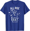 Dominoes Uniform Apparel Dominoes G.O.A.T All Rise Champ - Dominoes T-Shirt - Royal Blue