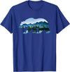 Retro National Park Shirts Bear Vintage National Park Bear Wildlife Mountains T-Shirt - Royal Blue