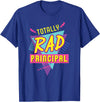 1990's Principal Halloween Lazy Costume Vintage 90's Themed Principal Halloween Lazy Costume Vintage 1990s T-Shirt - Royal