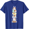 Guinea Pig Lovers Easter Day Costume for Boy Girl Funny Guinea Pig Easter Egg Kids Mens Womens Easter Day T-Shirt - Royal Blue