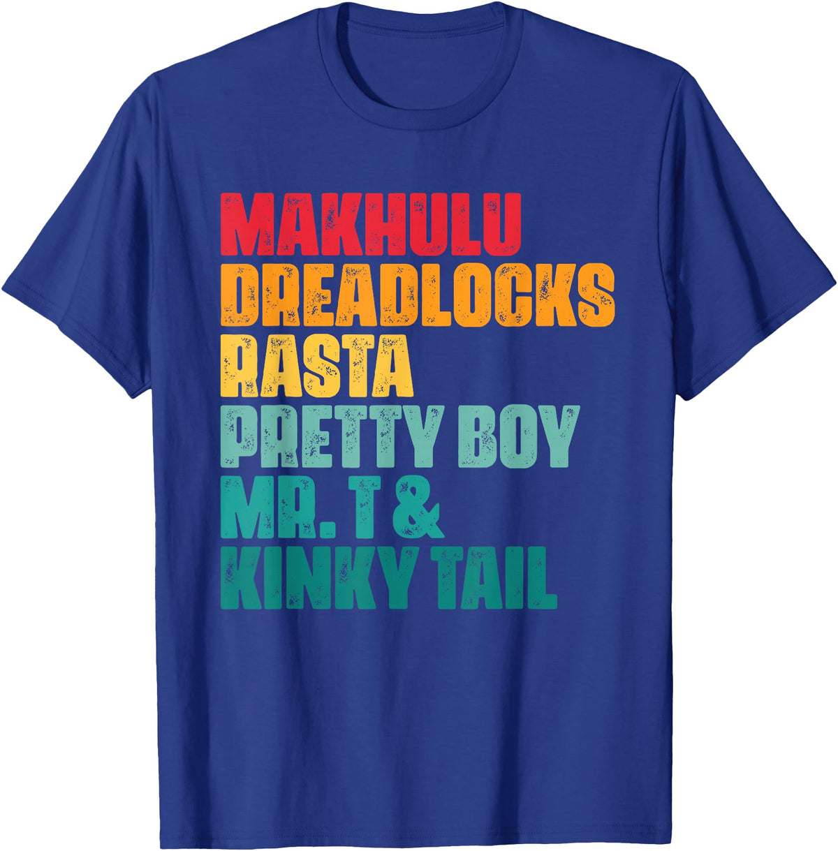 African Mapogos Lion Wildlife Nature Lover T-Shirt - Royal Blue