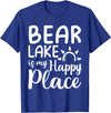 Lake Gifts & Accessories Bear Lake Is My Happy Place - Camping Nature Outdoor Lake T-Shirt - Royal Blue