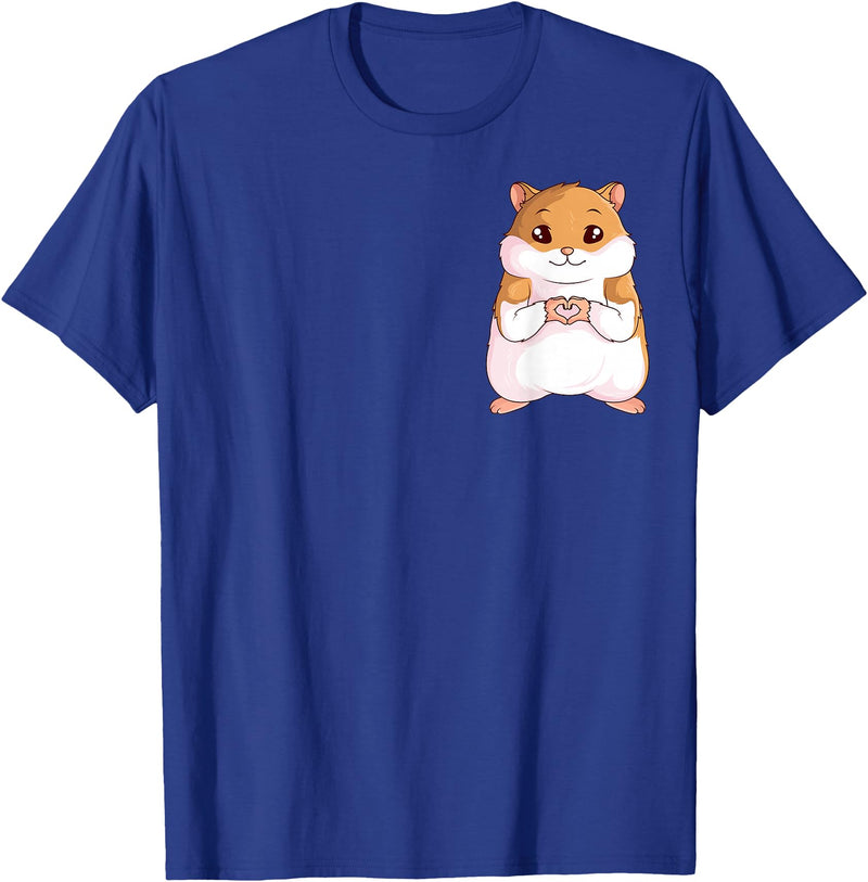 Hamster Children Boys Girls T-Shirt - Royal Blue