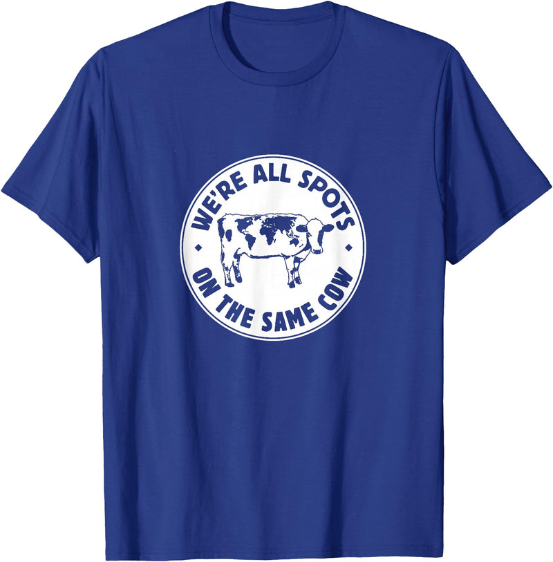 World Cow T-Shirt - Royal Blue