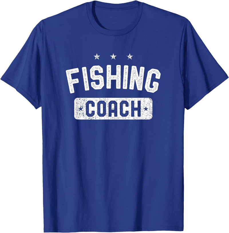 Fishing Coach Clothing Fishing Coach Vintage Fishing T-Shirt - Royal Blue