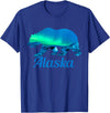 Alaska Apparel & Gifts Alaska Grizzly Polar Bear Arctic Nature Winter T-Shirt - Royal Blue