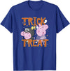 Peppa Pig Halloween Trick-or-Treat Spooky Costume Siblings T-Shirt - Royal Blue