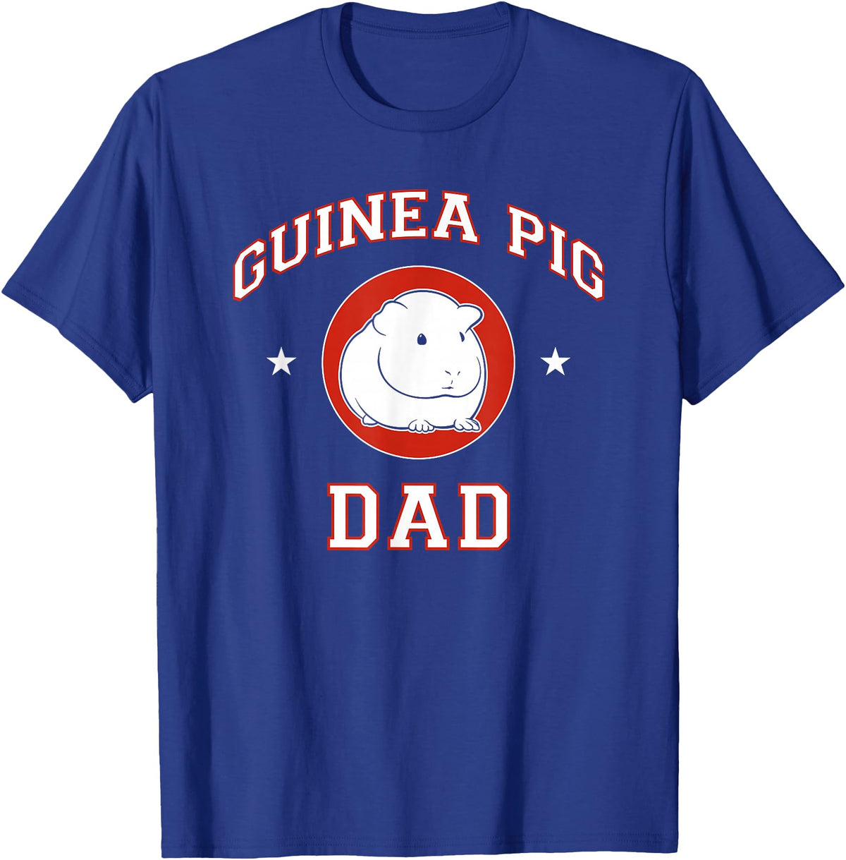 Miller Sye Guinea Pig Dad T-Shirt - Royal Blue