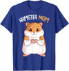 Women's Hamster Mom Hammy Girls T-Shirt - Royal Blue