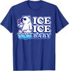 Save Our Cuddly Snow BEars Ice Ice Baby Polar Bears T-Shirt - Royal Blue