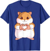 Hamster Lovers Girls Ladies T-Shirt - Royal Blue