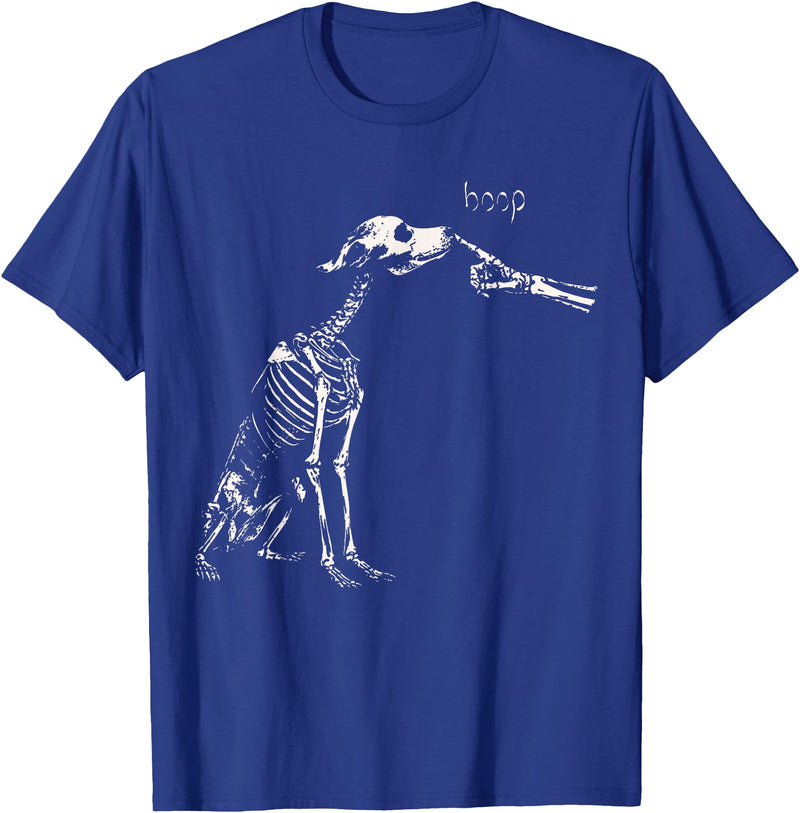 Halloween Boop Dog Skeleton Hand Dog Lover Spooky Season T-Shirt - Royal Blue