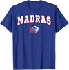 Official High School Fan Gear Madras High School White Buffalo T-Shirt - Royal Blue