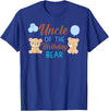 Family Birthday Bear Gifts Uncle of Birthday Boy Bear 1st Birthday Party Boy T-Shirt - Royal Blue