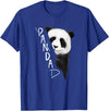 Giant Panda Fan Art SkizzenMonster PanDAD Funny Panda Bear Bad Dad Joke T-Shirt - Royal Blue