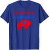 Buffalo Transplant Shirts For All Just A Buffalo Girl in A Florida World T-Shirt - Royal Blue