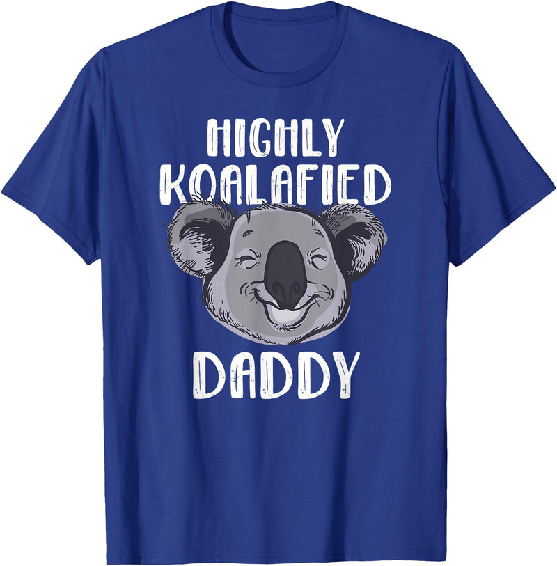 Funny Cute Daddy Koala Bear Shirt Co Funny Daddy Koala Bear Shirt Men - Royal Blue