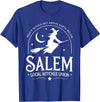 Salem Witch Halloween Apparel Salem Local Witches Union 1692 Witch Halloween Costume T-Shirt - Royal Blue