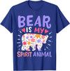 Bear Is My Spirit Animal Bear Spirit Animal T-Shirt - Royal Blue
