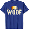 Bear Community Bear Brotherhood Gay Men Gifts Woof Bears Pride Nature Gay Men LGBT Flag T-Shirt - Royal Blue