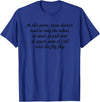 At This Point Shirt At This Point Jesus Doesn't Need To Take The Wheel T-Shirt - Royal Blue