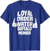 The Flintstones Loyal Order Of Water Buffalo Member T-Shirt - Royal Blue