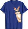Cool Rabbit with Sunglasses Bunny Lover Kids Rabbit T-Shirt in Royal Blue