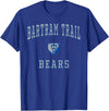 Official High School Fan Gear Bartram Trail High School Bears T-Shirt - Royal Blue