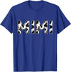 Cow Pattern Print Family Matching Birthday Shirts Cow Mimi Birthday Family Matching Mothers Day Boy Girl Farm T-Shirt -