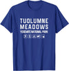 California Shirts Tuolumne Meadows, Yosemite Outdoor T-shirt T-Shirt - Royal Blue
