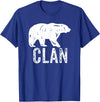 Bear Clan Founding Fathers Clothing Apparel Bear Clan Native American Pride Founding Fathers Tribe T-Shirt - Royal Blue