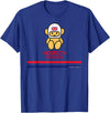 Hesketh Racing Logo World Champion Team Stripes Mascot Retro T-Shirt - Royal Blue