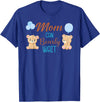 Family Baby Shower Gifts Mom Can Bearly Wait Bear Gender Neutral Boy Baby Shower T-Shirt - Royal Blue