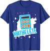 Green Cow Land Mathlete Funny Math Lovers T-Shirt - Royal Blue