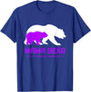 Rett Syndrome Awareness T-Shirt Mama Bear Rett Syndrome Awareness Shirt For Women Men T-Shirt - Royal Blue