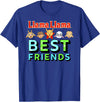Llama Llama Netflix Best Friends Tee Shirt T-Shirt - Royal Blue
