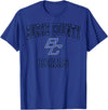 Official High School Fan Gear Burke County High School Bears T-shirt C1 T-Shirt - Royal Blue