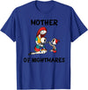 Mom Shirts Mother of Nightmares Graphic T-Shirt - Royal Blue